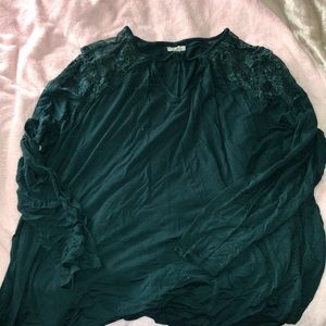 Forrest Green Long Sleeve Shirt